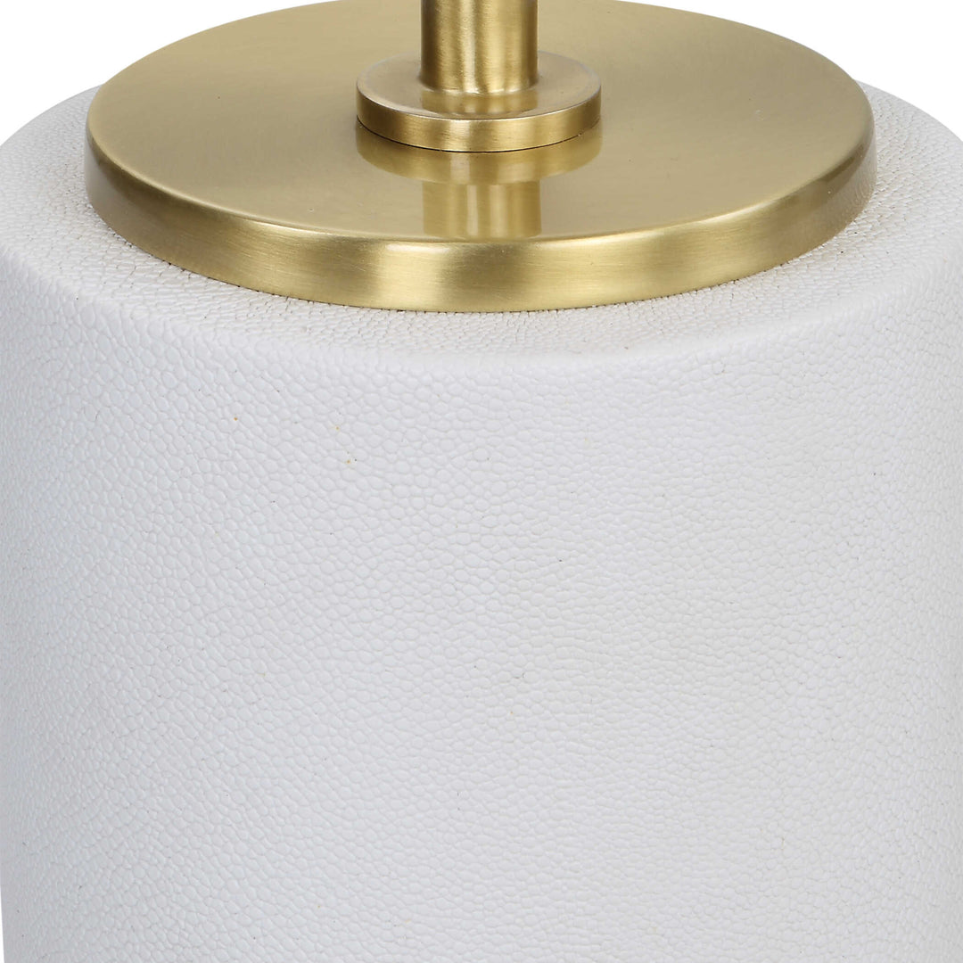 American Home Furniture Uttermost Laurier White Drink Table