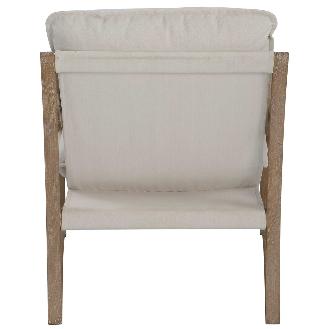 American Home Furniture Uttermost Melora Solid Oak Accent Chair