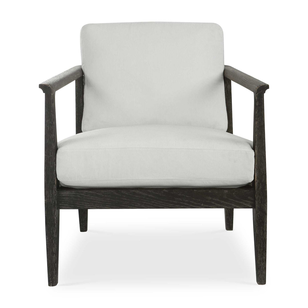 American Home Furniture Uttermost Brunei White Accent Chair