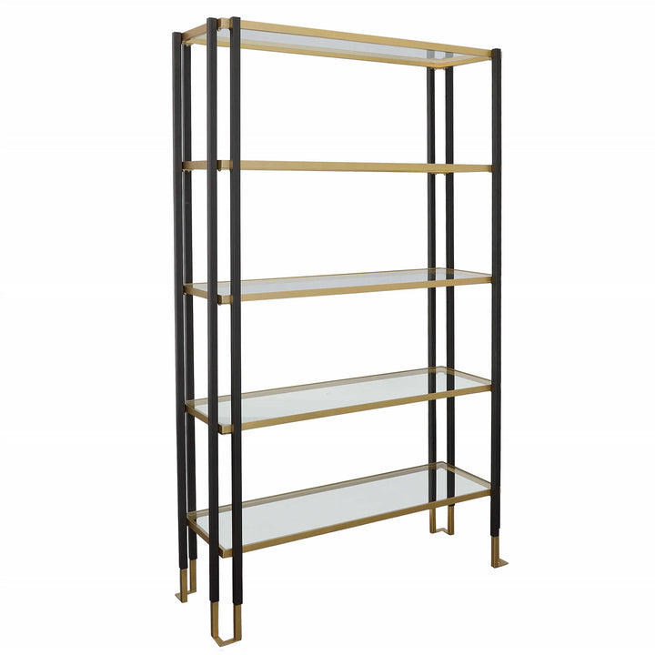 American Home Furniture Uttermost Kentmore Modern Etagere