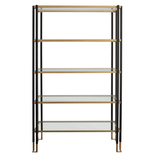 American Home Furniture Uttermost Kentmore Modern Etagere