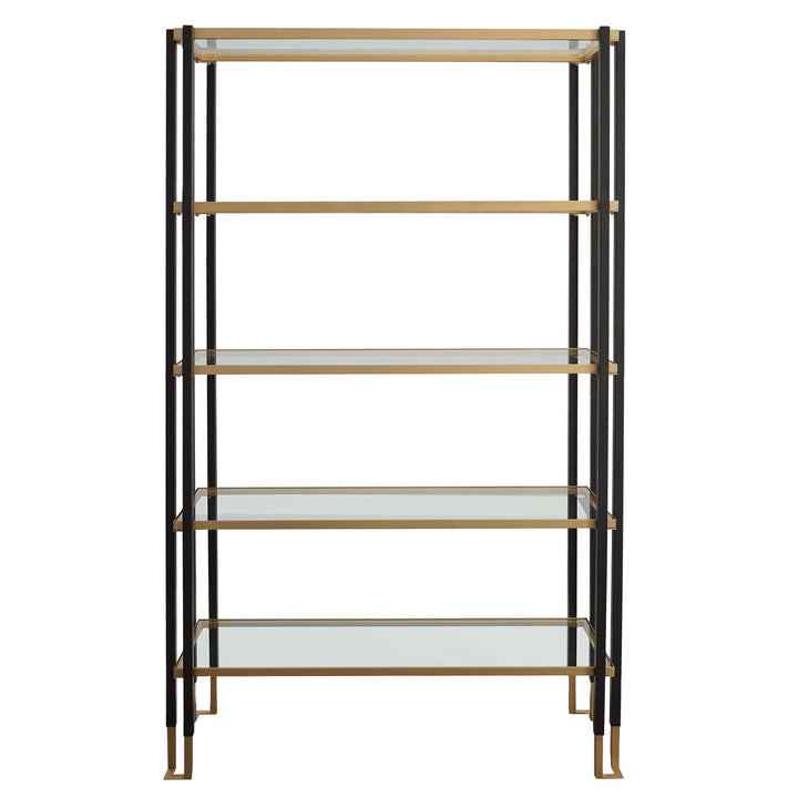 American Home Furniture Uttermost Kentmore Modern Etagere