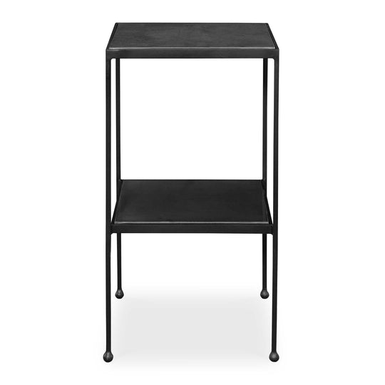 American Home Furniture Uttermost Sherwood Square Marble Accent Table