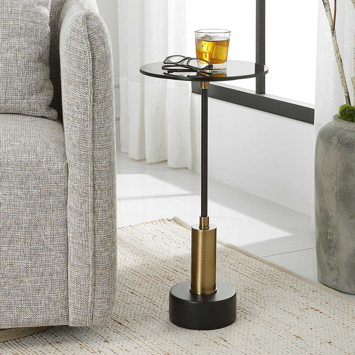 American Home Furniture Uttermost Spector Modern Accent Table