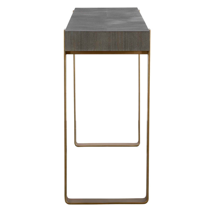 American Home Furniture Uttermost Kea Contemporary Console Table