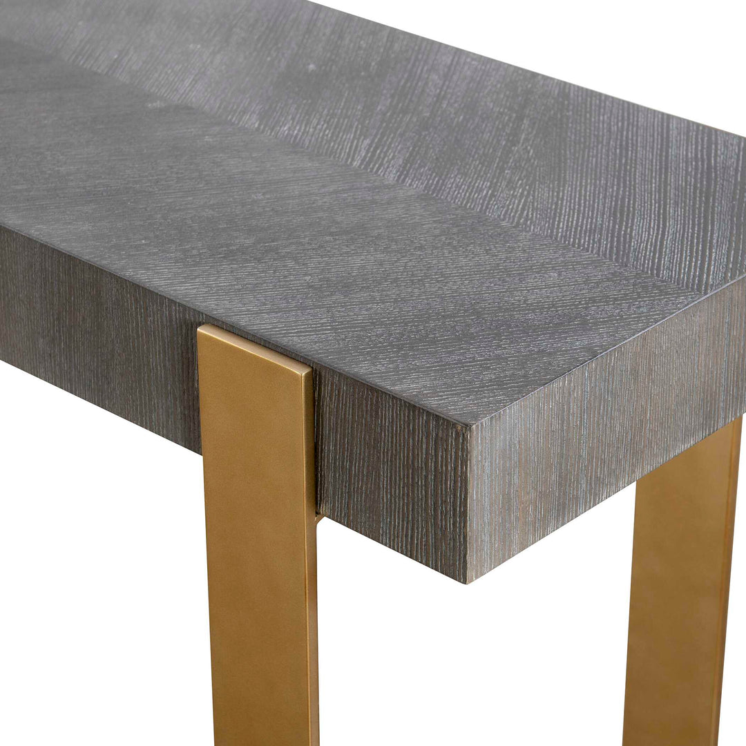 American Home Furniture Uttermost Kea Contemporary Console Table