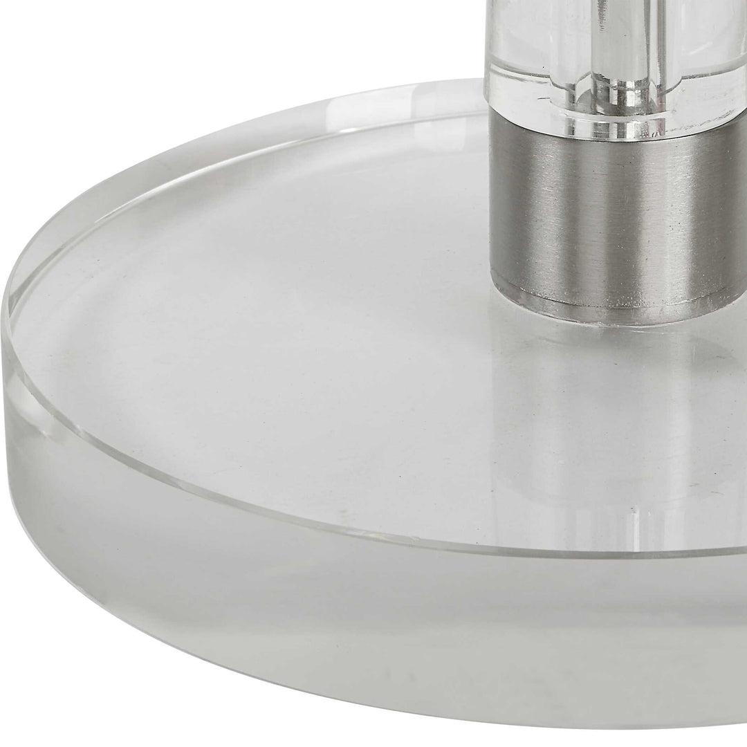 American Home Furniture Uttermost Pria Crystal Drink Table