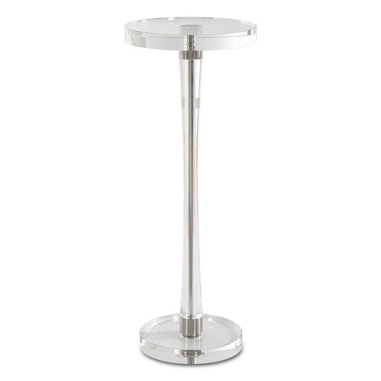 American Home Furniture Uttermost Pria Crystal Drink Table
