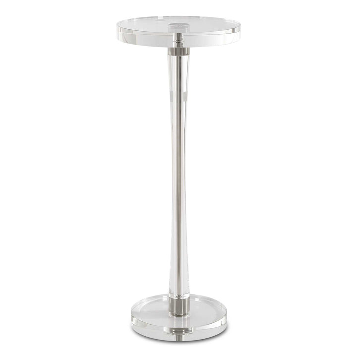 American Home Furniture Uttermost Pria Crystal Drink Table