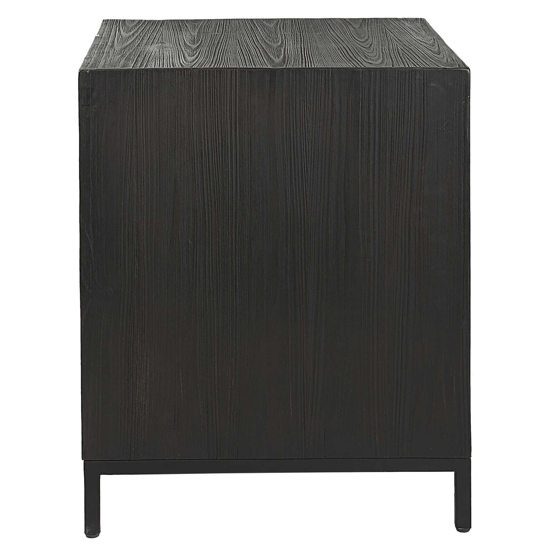 American Home Furniture Uttermost Aiken Geometric Cabinet / End Table