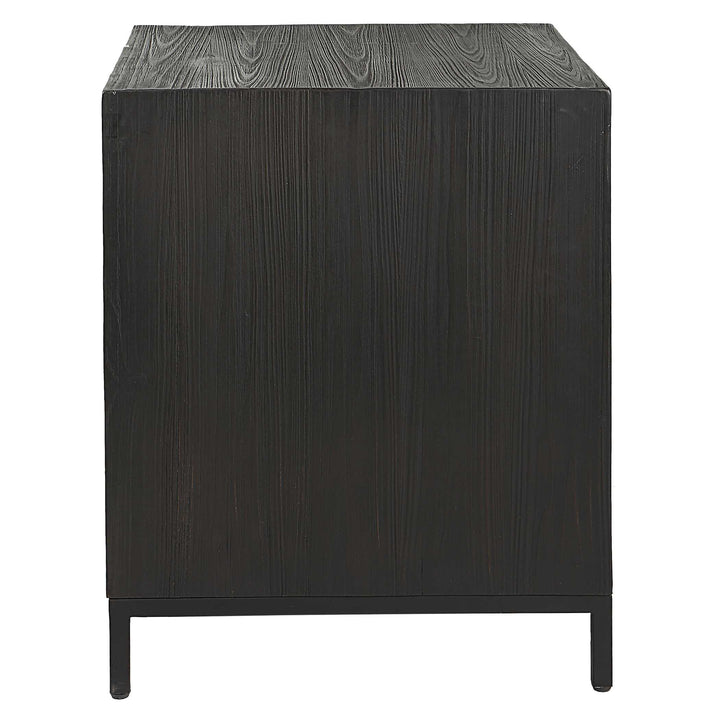 American Home Furniture Uttermost Aiken Geometric Cabinet / End Table