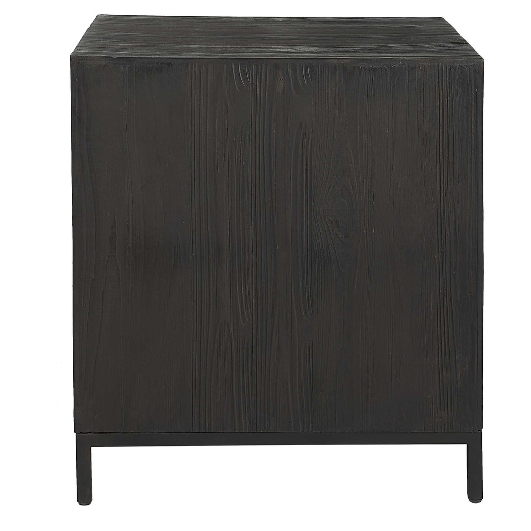 American Home Furniture Uttermost Aiken Geometric Cabinet / End Table