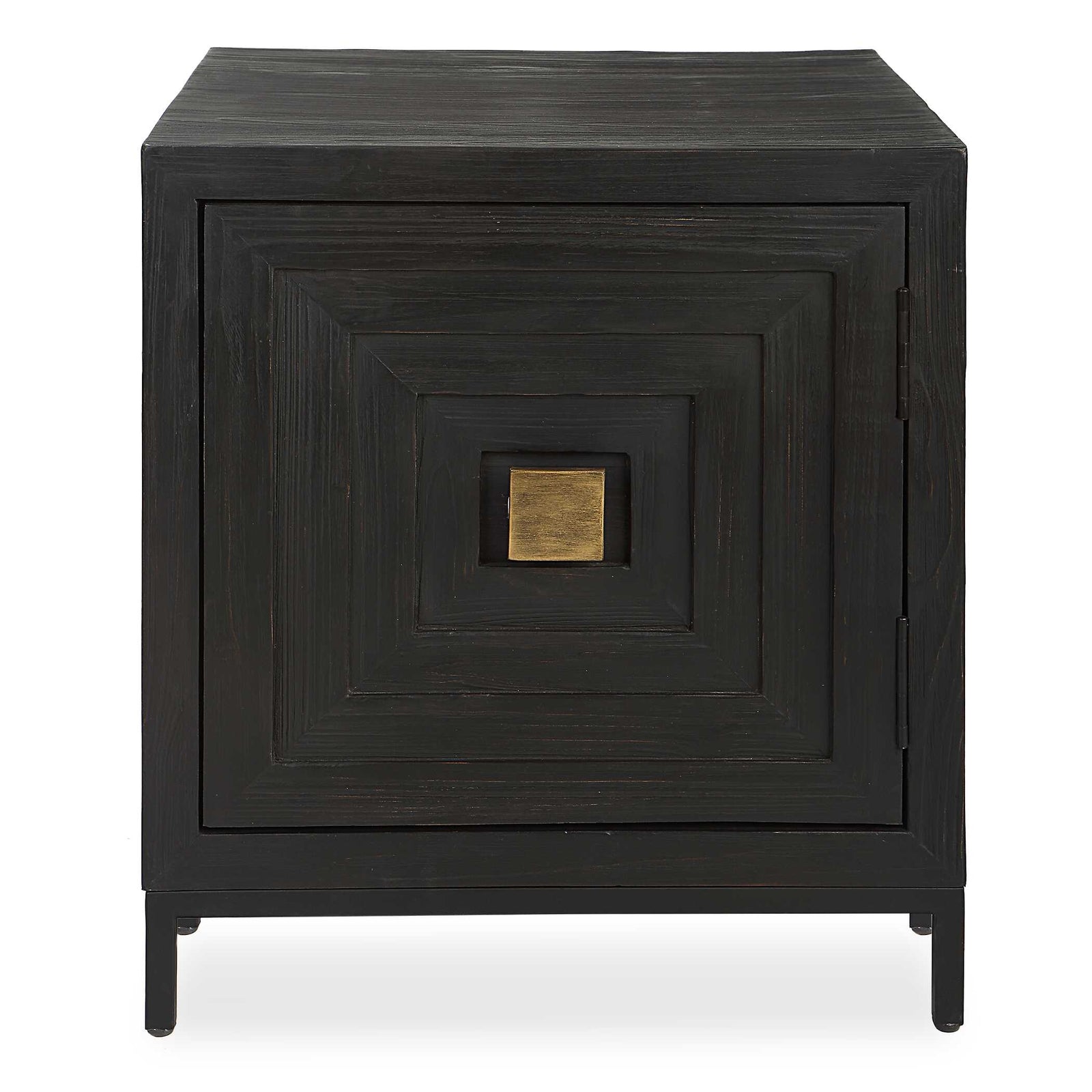 American Home Furniture Uttermost Aiken Geometric Cabinet / End Table