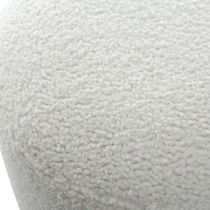 American Home Furniture Uttermost Avila White Ottoman