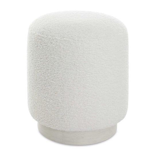 American Home Furniture Uttermost Avila White Ottoman