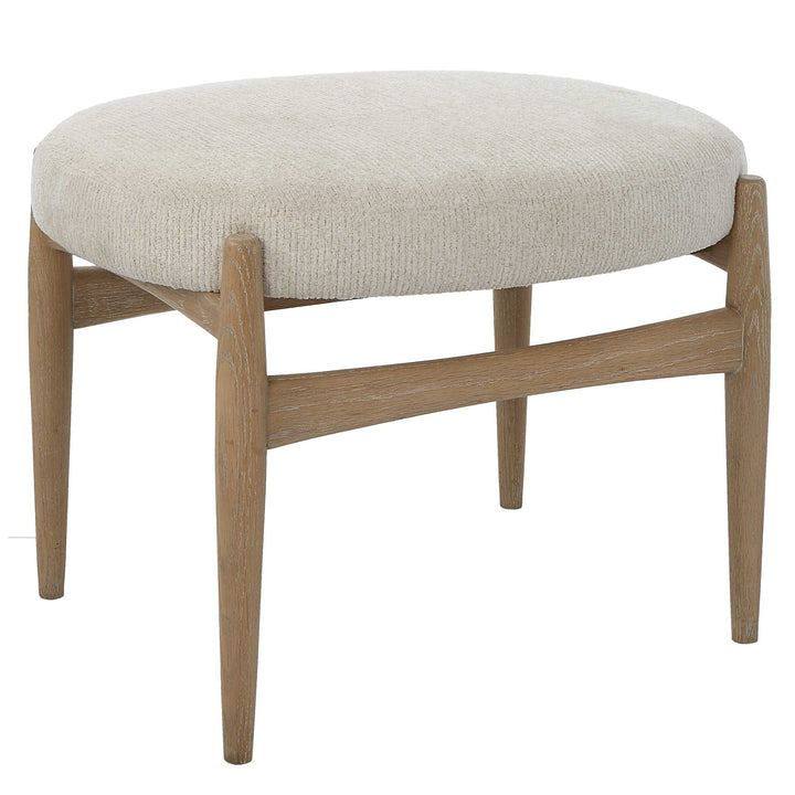 American Home Furniture Uttermost Acrobat Off-White Small Bench
