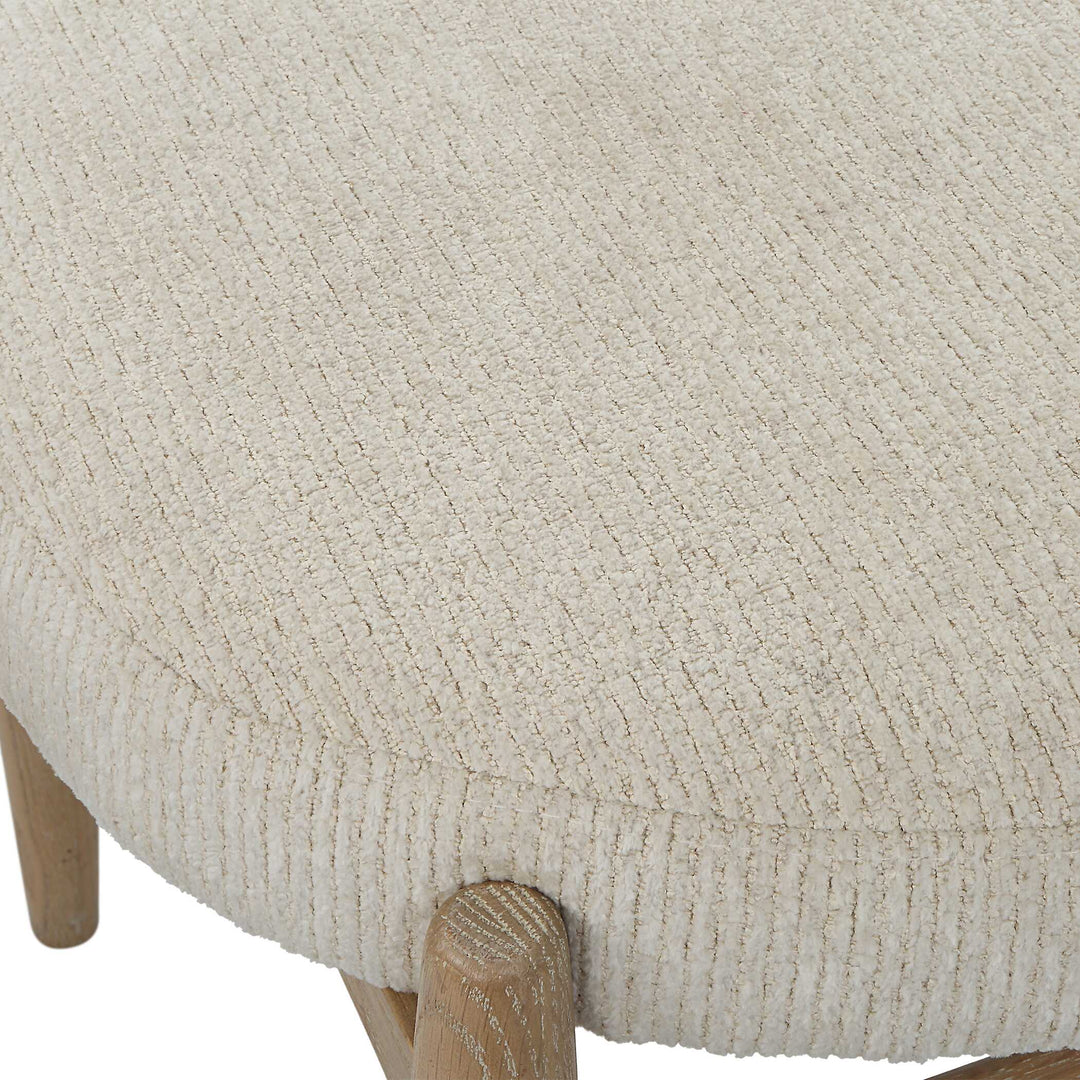 American Home Furniture Uttermost Acrobat Off-White Small Bench