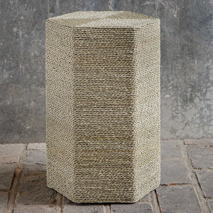 American Home Furniture Uttermost Sea Braid Accent Table