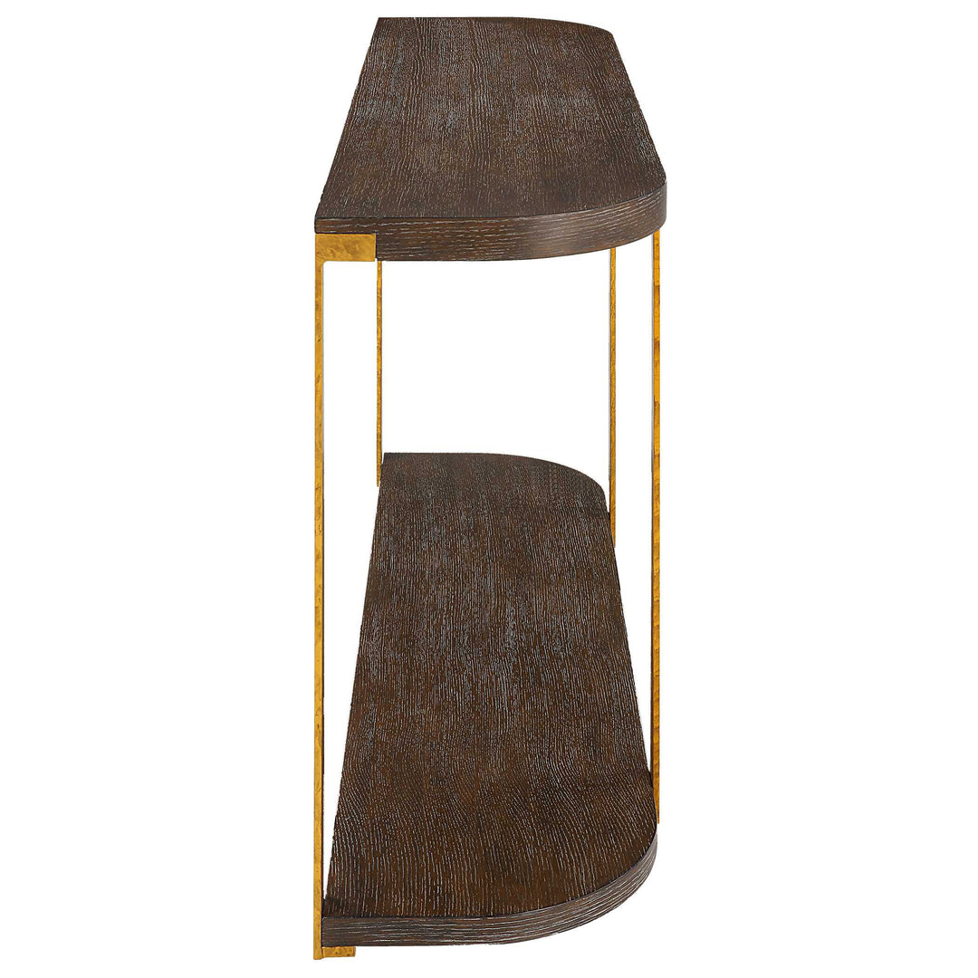 American Home Furniture Uttermost Palisade Wood Console Table