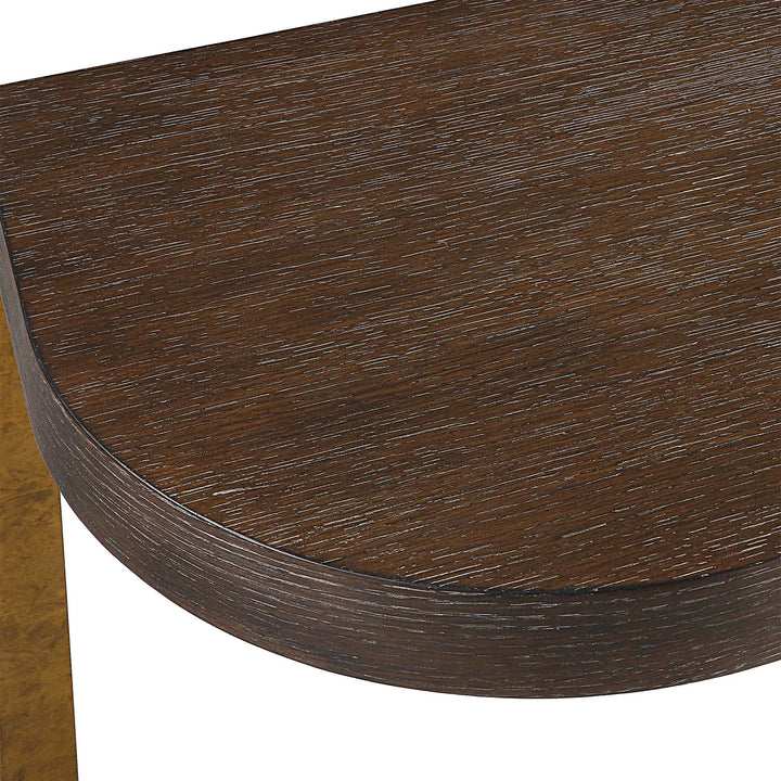 American Home Furniture Uttermost Palisade Wood Console Table