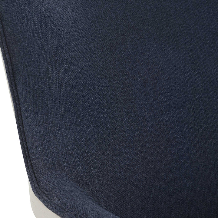American Home Furniture Uttermost Gordonston Blue Fabric Accent Chair