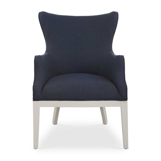 American Home Furniture Uttermost Gordonston Blue Fabric Accent Chair