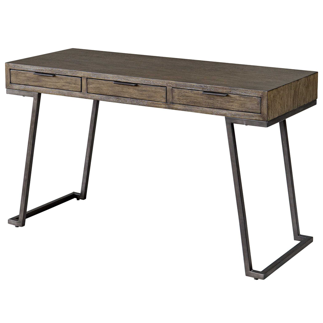 American Home Furniture Uttermost Comrade Natural Wood Desk