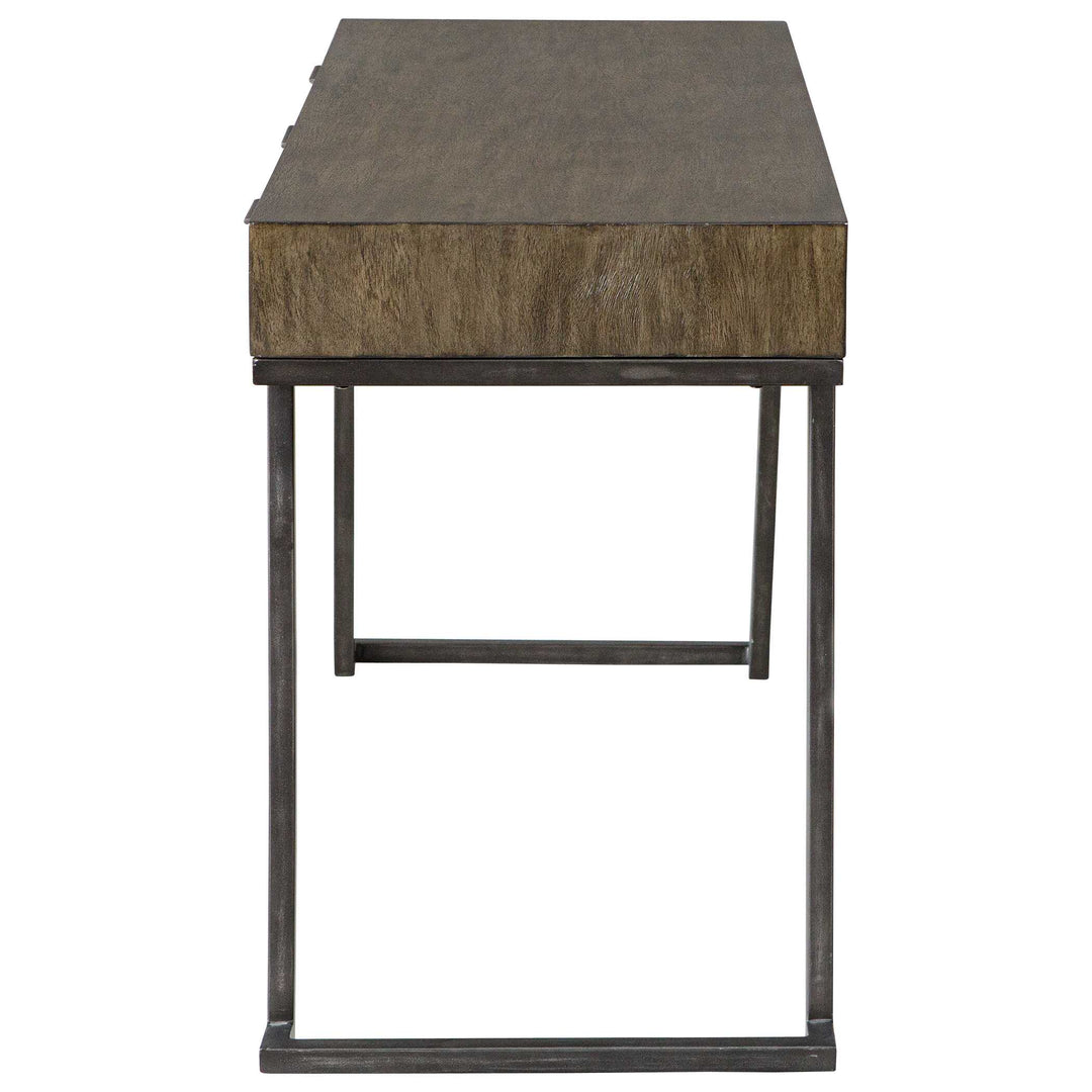 American Home Furniture Uttermost Comrade Natural Wood Desk