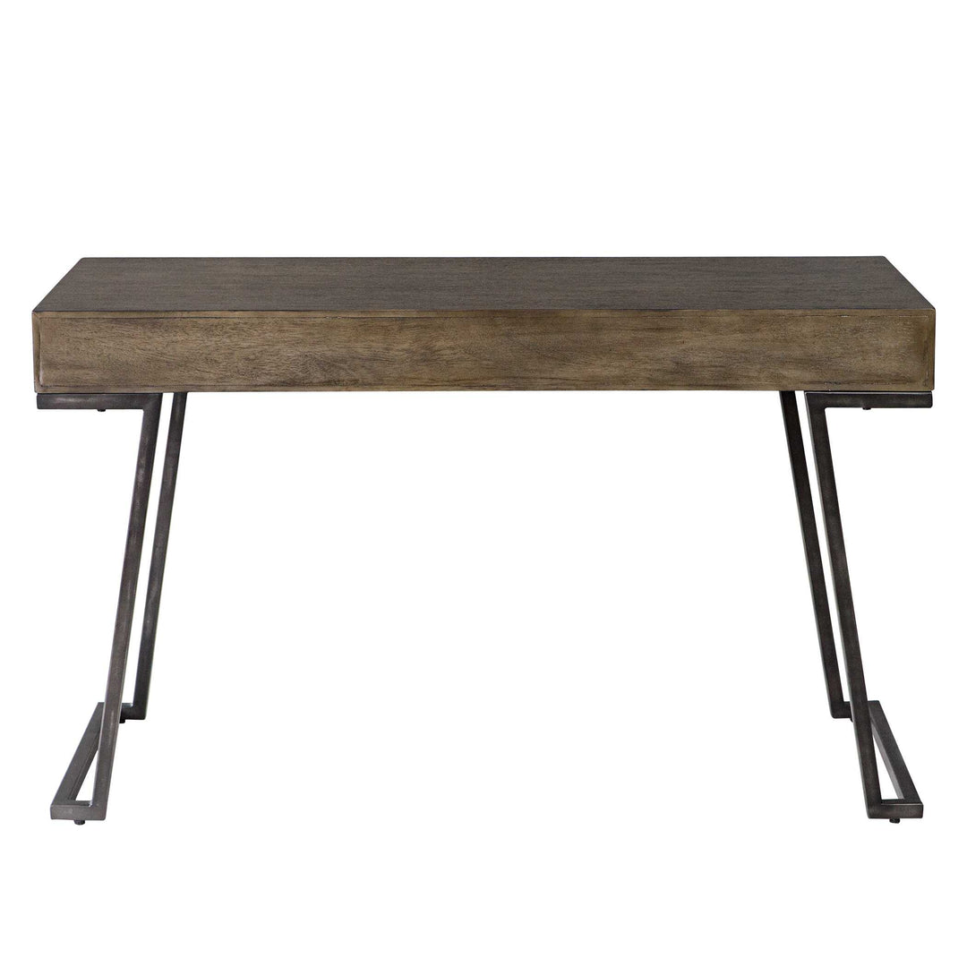 American Home Furniture Uttermost Comrade Natural Wood Desk