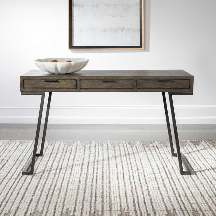 American Home Furniture Uttermost Comrade Natural Wood Desk