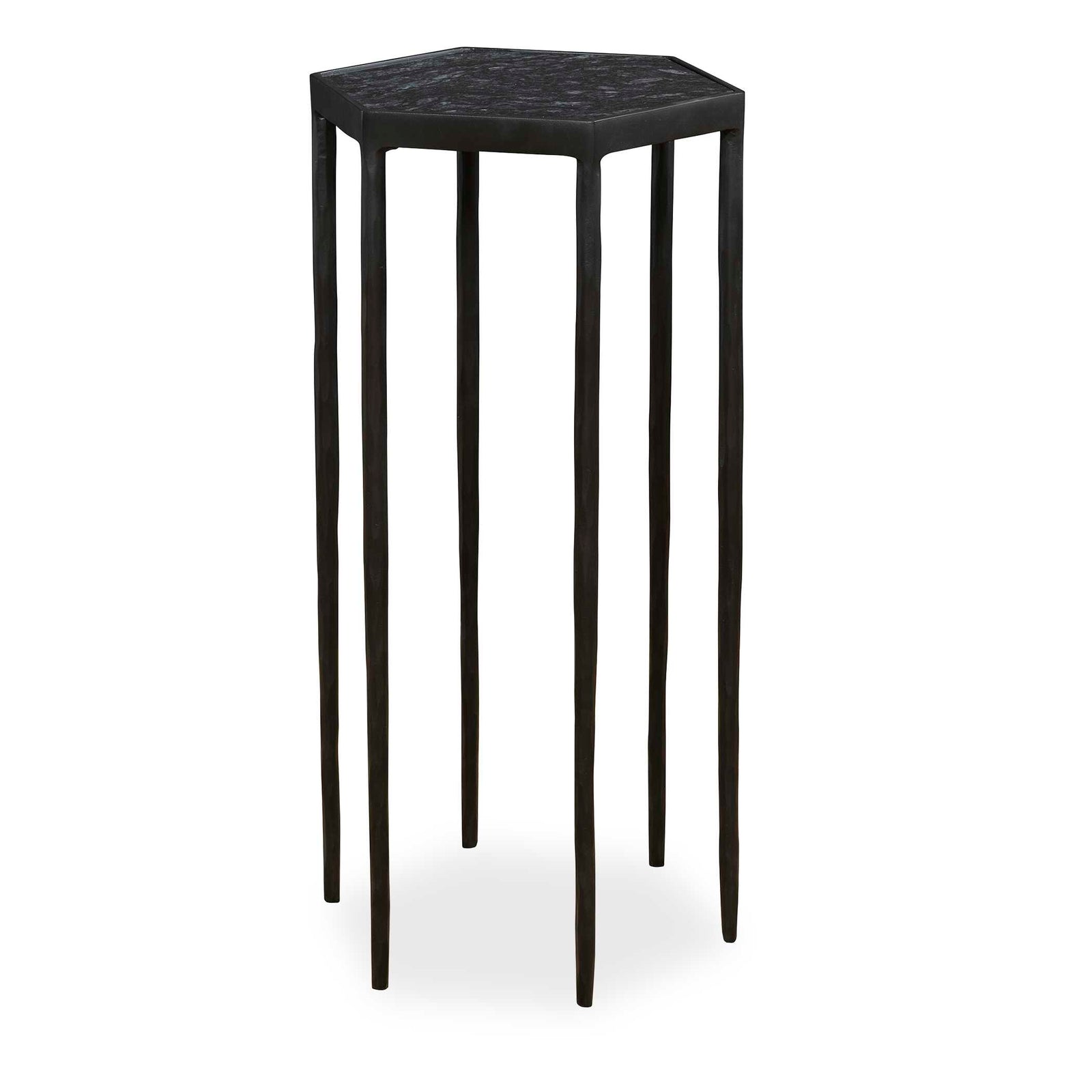 American Home Furniture Uttermost Aviary Hexagonal Accent Table