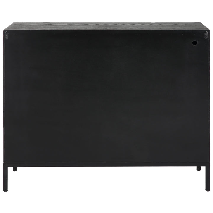American Home Furniture Uttermost Front Range Dark Oak 2 Door Cabinet