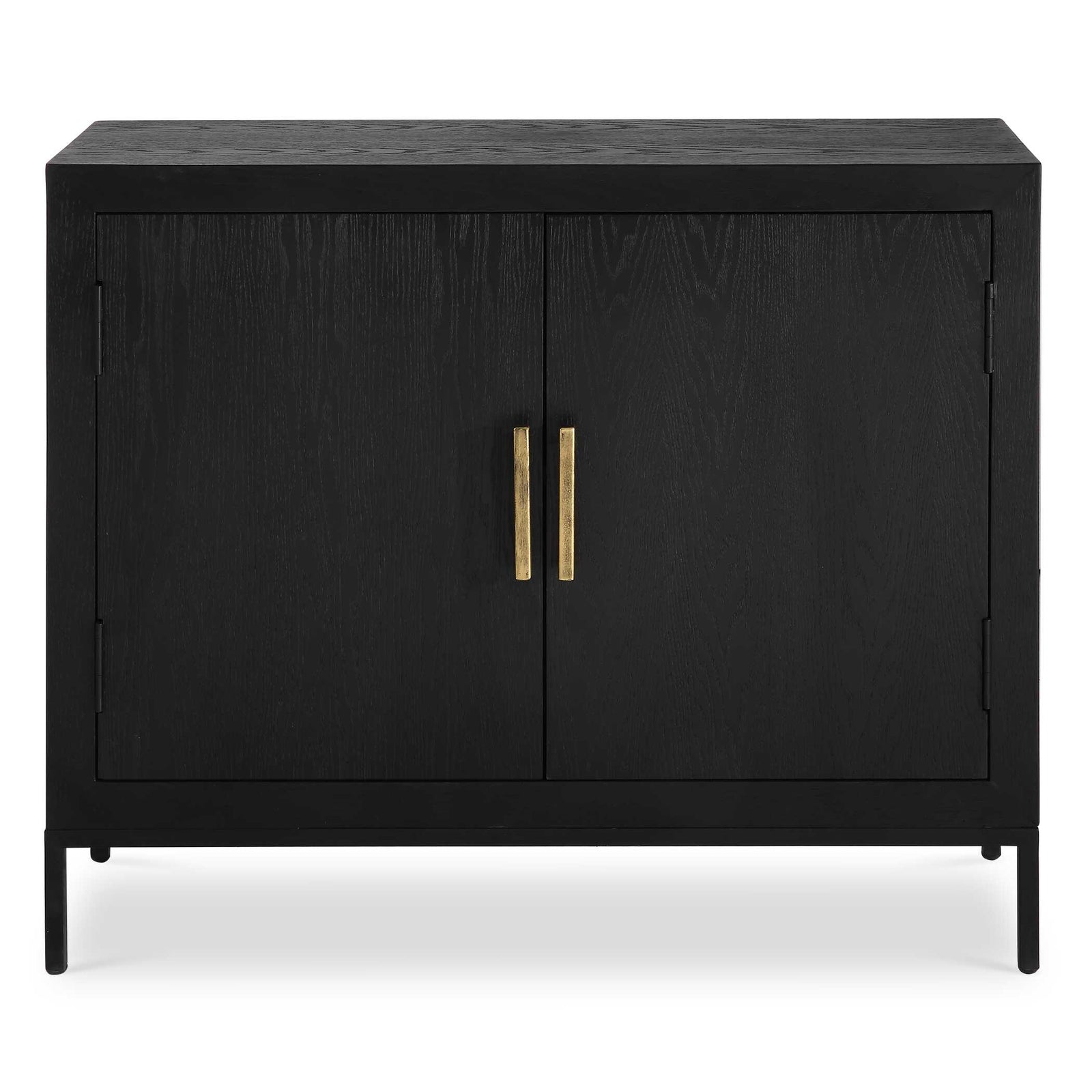 American Home Furniture Uttermost Front Range Dark Oak 2 Door Cabinet
