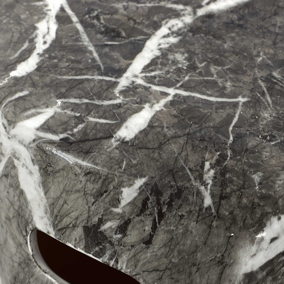 American Home Furniture Uttermost Marvel Marbled Garden Stool