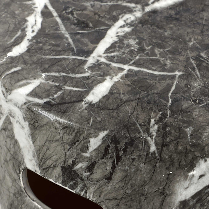 American Home Furniture Uttermost Marvel Marbled Garden Stool