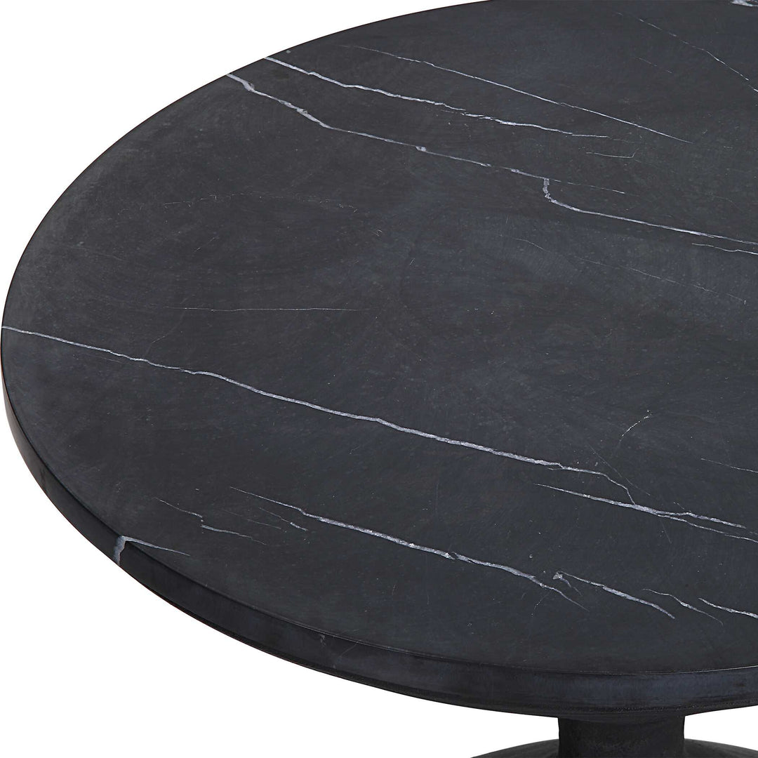 American Home Furniture Uttermost Time's Up Hourglass Shaped Side Table