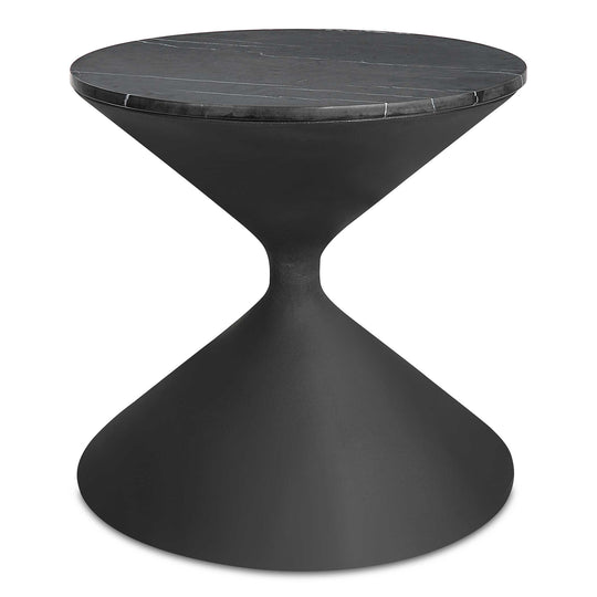 American Home Furniture Uttermost Time's Up Hourglass Shaped Side Table