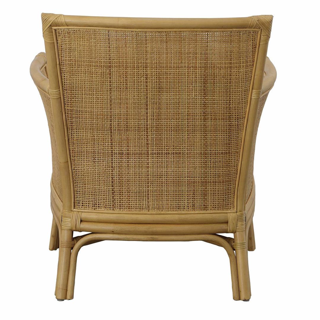 American Home Furniture Uttermost Pacific Rattan Armchair