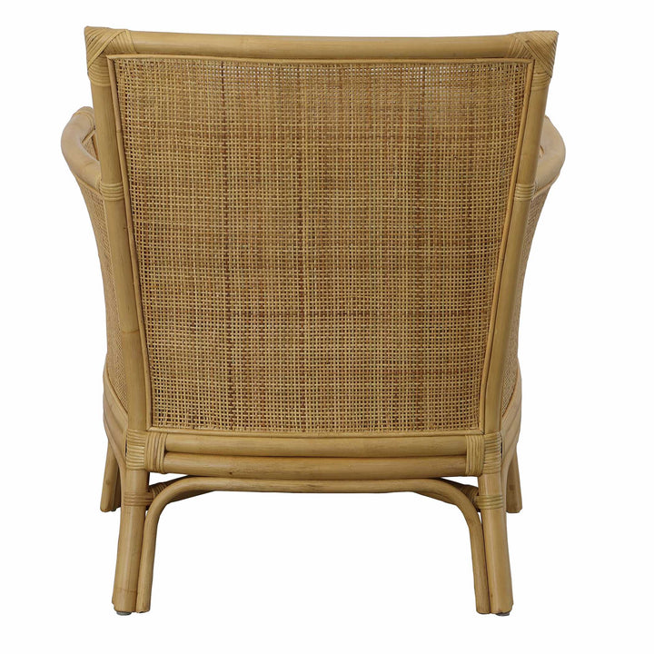 American Home Furniture Uttermost Pacific Rattan Armchair