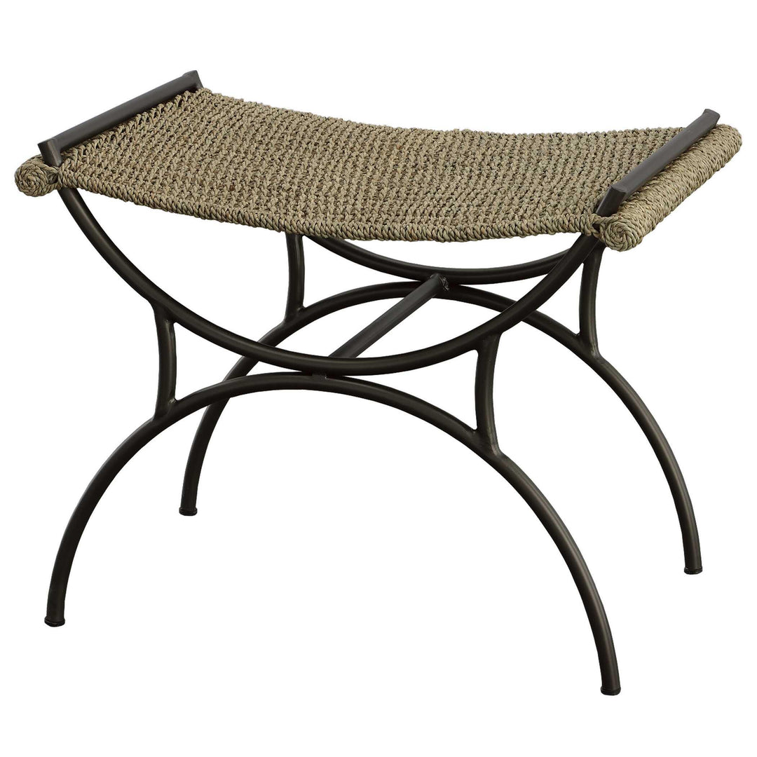 Playa Seagrass Small Bench - AmericanHomeFurniture
