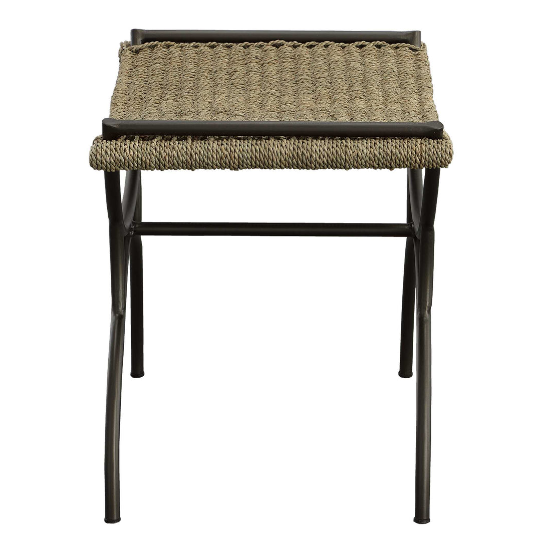 American Home Furniture Uttermost Playa Seagrass Small Bench