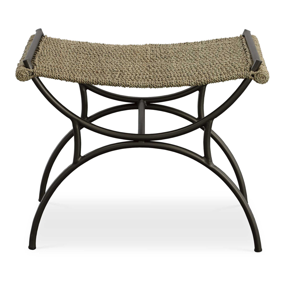 American Home Furniture Uttermost Playa Seagrass Small Bench