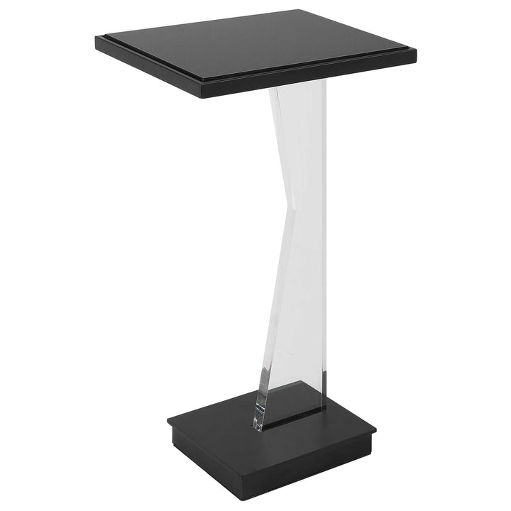 American Home Furniture Uttermost Angle Contemporary Accent Table