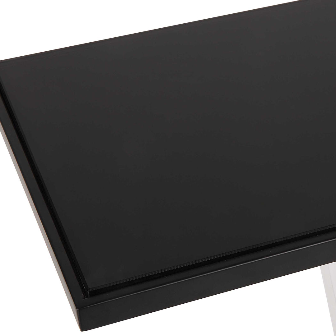 American Home Furniture Uttermost Angle Contemporary Accent Table
