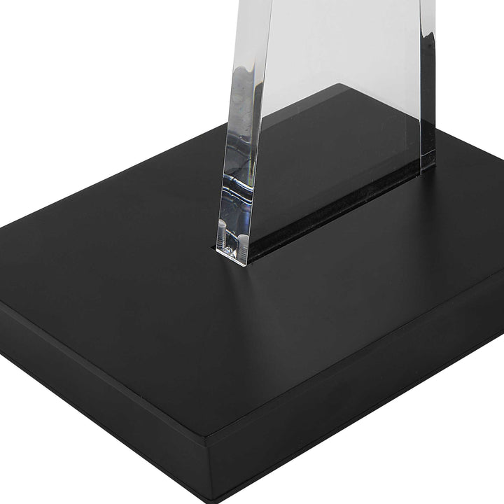 American Home Furniture Uttermost Angle Contemporary Accent Table
