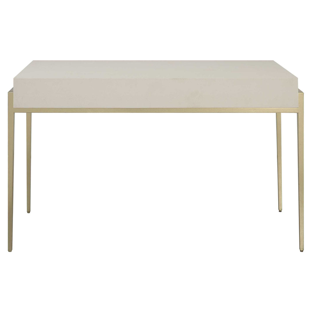 American Home Furniture Uttermost Jewel Modern White Desk