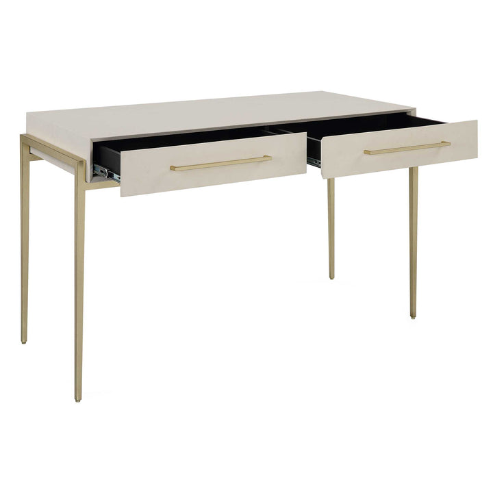 American Home Furniture Uttermost Jewel Modern White Desk