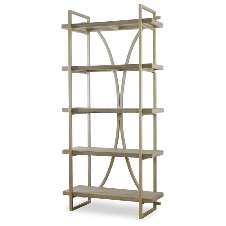 American Home Furniture Uttermost Sway Soft Gray Etagere