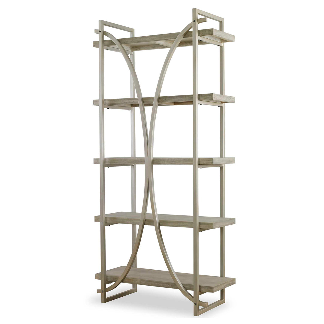 American Home Furniture Uttermost Sway Soft Gray Etagere
