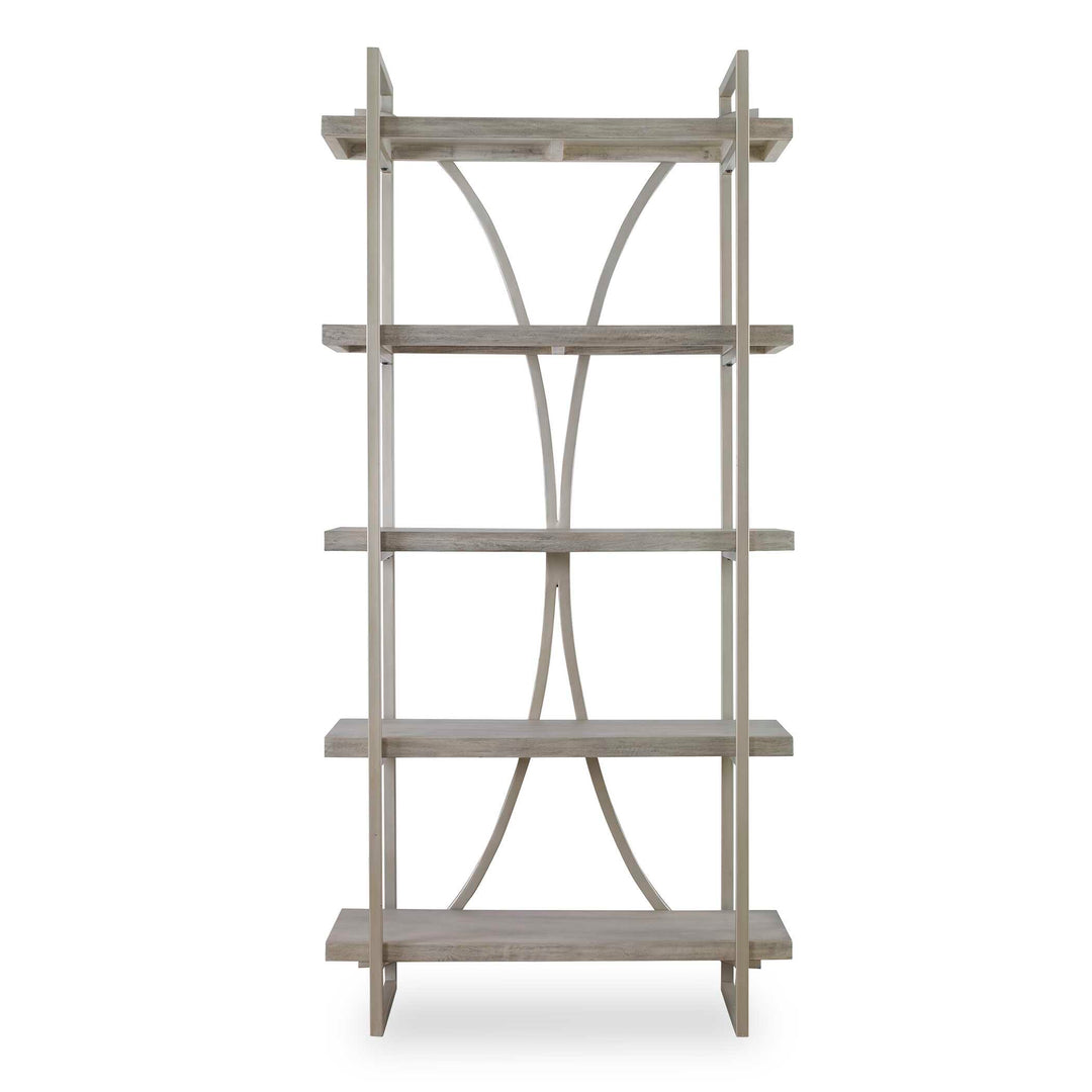 American Home Furniture Uttermost Sway Soft Gray Etagere